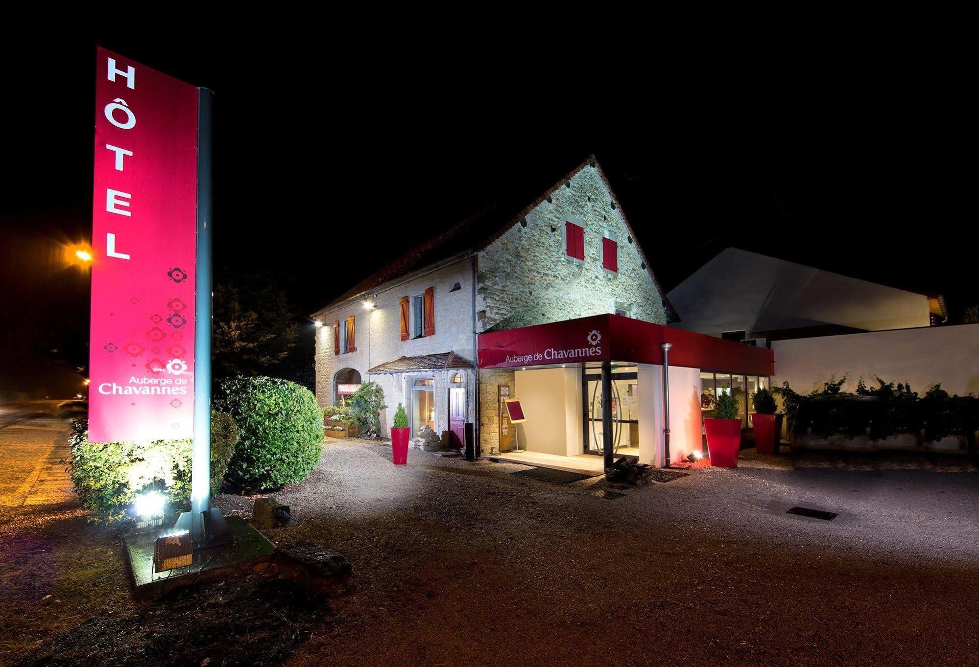 Hotel Auberge De Chavannes Courlans Exteriér fotografie